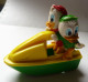 ANCIENNE FIGURINE DISNEY Mc Donald's 1988 Riri Fifi Loulou EN Jet Ski - Disney