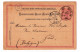 Correspondenz Karte 1891 Wien Österreich Austria Gand Belgique Autriche Postal Stationery Union Postale Universelle - Briefkaarten