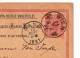 Correspondenz Karte 1891 Wien Österreich Austria Gand Belgique Autriche Postal Stationery Union Postale Universelle - Postcards