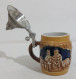 66069 Boccale Birra In Ceramica E Metallo - Friburg - Gerz H. 10 Cm - Cups