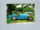 Automobile : Bugatti 35 A 1927 (carton De La Carte Très Fine) - Passenger Cars