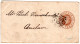 GB 1880, 1d Streifband Ganzsache M. Stpl. NPB M N. Deutschland. - Altri & Non Classificati