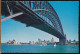 °°° 30927 - AUSTRALIA - SIDNEY - HARBOUR BRIDGE AND CITY FORESHORE - 1973 With Stamps °°° - Sydney