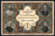 AK Cöln, XX. Internationale Eucharistische Kongress, 1909, Papst Pius X., Bischof Von Namur, Ludov. Heylen  - Papes
