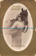 R084496 Birthday Greetings. Woman And Horse. 1914 - Monde