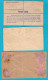 ENGLAND R Envelope + Cover + Front Of A Cover 1942-44 Directed To Belgravian Works, Southhall, Middlesex - Covers & Documents