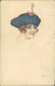 MILIOTTI SIGNED 1920s POSTCARD - WOMAN - N.983/5  (5702) - Autres & Non Classés