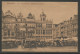 Carte P De 1908 ( Bruxelles / Grand Place / Marché Aux Fleurs ) - Mercati