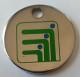 Jeton De Caddie - AFER - Association Française D'épargne Et De Retraite - En Métal - Neuf - (1) - - Trolley Token/Shopping Trolley Chip