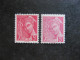 TB N° 406a, Rose Très Pâle + Normal, Neufs XX . - Unused Stamps
