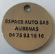 Jeton De Caddie - Automobiles - KIA MOTORS - ESPACE AUTO SAS - AUBENAS - Métal - Neuf - - Moneda Carro