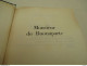 Monsieur De  BUONAPARTE   1967  Format14 Cm X 21 Cm  316 Pages - Armi Da Collezione