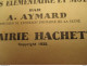 Histoire  De  Françe  Format 12 Cm Par 20 Cm  191 Pages- 1932 - 250 Gr  Tres Bon Etat - Francés