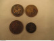 Delcampe - Lot De 8 Pieces Commerce Et Indutrie - Voir Detail - Années Differentes - Lots & Kiloware - Coins