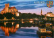 89 - Auxerre - L'Yonne - La Cathédrale Saint Etienne - L'ancienne Abbatiale Saint-Germain - Bateaux - Blasons - Flamme P - Auxerre