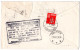 Australien 1934, 2d Auf Firmenbrief V. Melbourne M. Rücks. Norwegen Portomarke - Brieven En Documenten