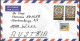 Cyprus Cover Mailed To Austria 1968. 53M Rate St.Andrew Monastery Stamp - Covers & Documents