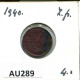 1 CENT 1940 NETHERLANDS Coin #AU289.U.A - 1 Cent