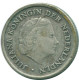 1/10 GULDEN 1970 NIEDERLÄNDISCHE ANTILLEN SILBER Koloniale Münze #NL13030.3.D.A - Antille Olandesi