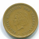 1 GULDEN 1991 ANTILLAS NEERLANDESAS Aureate Steel Colonial Moneda #S12127.E.A - Antille Olandesi