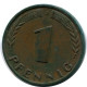 1 PFENNIG 1966 J WEST & UNIFIED GERMANY Coin #AW929.U.A - 1 Pfennig