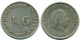 1/4 GULDEN 1957 ANTILLES NÉERLANDAISES ARGENT Colonial Pièce #NL11000.4.F.A - Niederländische Antillen