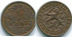 1 CENT 1957 NIEDERLÄNDISCHE ANTILLEN Bronze Fish Koloniale Münze #S11029.D.A - Niederländische Antillen