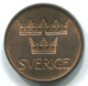 5 ORE 1972 SCHWEDEN SWEDEN Münze #WW1099.D.A - Sweden