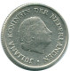1/4 GULDEN 1956 ANTILLAS NEERLANDESAS PLATA Colonial Moneda #NL10907.4.E.A - Niederländische Antillen