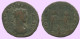 LATE ROMAN IMPERIO Follis Antiguo Auténtico Roman Moneda 2.8g/22mm #ANT2147.7.E.A - Der Spätrömanischen Reich (363 / 476)