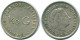 1/10 GULDEN 1966 NETHERLANDS ANTILLES SILVER Colonial Coin #NL12791.3.U.A - Niederländische Antillen