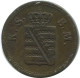 SAXONY 2 PFENNIG 1859 F Dresden Mint German States #DE10652.16.E.A - Andere & Zonder Classificatie