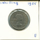 SHILLING 1955 UK GRANDE-BRETAGNE GREAT BRITAIN Pièce #AX014.F.A - I. 1 Shilling