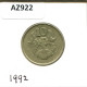 10 CENTS 1992 ZYPERN CYPRUS Münze #AZ922.D.A - Cyprus