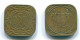 5 CENTS 1972 SURINAM NIEDERLANDE Nickel-Brass Koloniale Münze #S12982.D.A - Suriname 1975 - ...