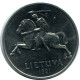 2 CENTAI 1991 LITHUANIA UNC Coin #M10265.U.A - Lithuania