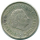 1/4 GULDEN 1963 ANTILLAS NEERLANDESAS PLATA Colonial Moneda #NL11257.4.E.A - Antille Olandesi