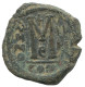 HERACLIUS FOLLIS Authentique ORIGINAL Antique BYZANTIN Pièce 13g/29mm #AA516.19.F.A - Byzantines