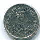 10 CENTS 1978 ANTILLES NÉERLANDAISES Nickel Colonial Pièce #S13580.F.A - Antille Olandesi