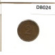 2 PFENNIG 1977 J WEST & UNIFIED GERMANY Coin #DB024.U.A - 2 Pfennig