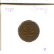 2 PFENNIG 1977 J WEST & UNIFIED GERMANY Coin #DB024.U.A - 2 Pfennig