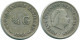 1/4 GULDEN 1954 ANTILLAS NEERLANDESAS PLATA Colonial Moneda #NL10884.4.E.A - Netherlands Antilles