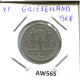 2 DRACHMES 1966 GRECIA GREECE Moneda #AW565.E.A - Griekenland