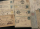 LOT 22 KOM - DALMATIEN - ISTRIA - KUSTENLAND - TRIEST - ROVIGNO - PISINO - CURZOLA - POLA - OKLAJ - VISINADA - ZARA !! - Lettres & Documents