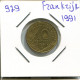 10 CENTIMES 1991 FRANCIA FRANCE Moneda #AN149.E.A - 10 Centimes