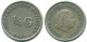 1/4 GULDEN 1967 NIEDERLÄNDISCHE ANTILLEN SILBER Koloniale Münze #NL11570.4.D.A - Antilles Néerlandaises