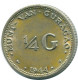 1/4 GULDEN 1944 CURACAO NIEDERLANDE SILBER Koloniale Münze #NL10579.4.D.A - Curaçao