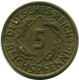 5 REICHSPFENNIG 1936 A ALEMANIA Moneda GERMANY #DB881.E.A - 5 Renten- & 5 Reichspfennig