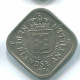 5 CENTS 1974 NETHERLANDS ANTILLES Nickel Colonial Coin #S12210.U.A - Antille Olandesi