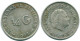 1/4 GULDEN 1965 ANTILLAS NEERLANDESAS PLATA Colonial Moneda #NL11403.4.E.A - Antilles Néerlandaises